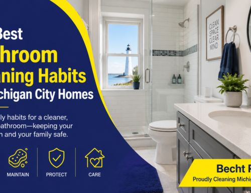The Best Bathroom Cleaning Habits for Michigan City Homes